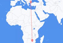 Flyg från Polokwane, Limpopo, Sydafrika till Edremit, Turkiet