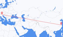 Flyrejser fra Wuxi, Kina til Bolzano, Italien