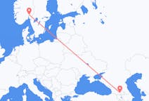 Flyrejser fra Tbilisi til Oslo