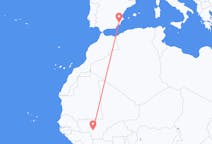 Flights from Bamako to Murcia