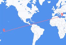 Flights from Apia to Santorini
