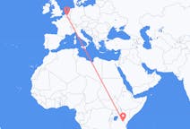 Flyreiser fra Mount Kilimanjaro, til Brussel