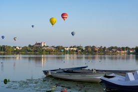 Romantische luchtballonvlucht boven Vilnius of Trakai