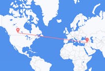 Flyreiser fra Saskatoon, Canada til Mardin, Tyrkia
