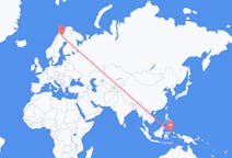 Flyreiser fra Manado, Indonesia til Kiruna, Sverige