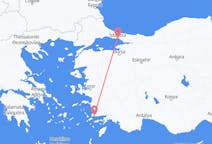 Lennot Istanbulista, Turkki Bodrumiin, Turkki