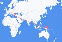 Flüge von Madang, Papua-Neuguinea nach Bodrum, die Türkei