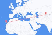 Flyrejser fra Shymkent til Las Palmas