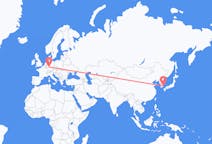 Flyrejser fra Ulsan, Sydkorea til Frankfurt, Tyskland
