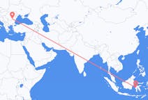 Flyreiser fra Mamuju Regency, Indonesia til București, Romania