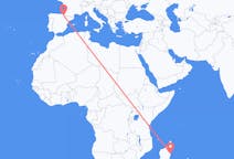 Flug frá Toamasina, Madagaskar til Pamplona, Spáni