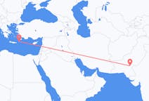 Flyreiser fra Sukkur, til Karpathos