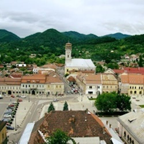 photo of view of Baia Mare, Romania.