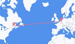 Flyrejser fra Presque Isle, USA til Eindhoven, Holland
