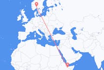Flyreiser fra Hargeisa, til Oslo