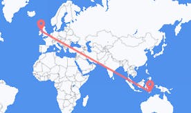 Flyreiser fra Øst-Timor til Nord-Irland