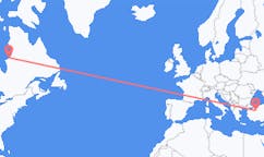 Flug frá Kuujjuarapik, Kanada til Eskişehir, Tyrklandi