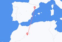 Flyrejser fra Béchar, Algeriet til Reus, Spanien