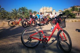Escursione a terra a Maiorca: tour in bici di Palma con visita alla cattedrale di Palma e al Parc de la Mar
