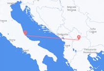 Flug frá Pescara til Skopje