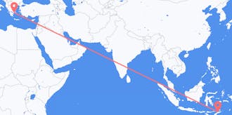 Vluchten van Oost-Timor naar Griekenland