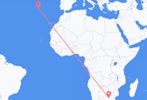 Flyreiser fra Johannesburg, til Ponta Delgada