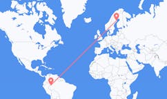 Рейсы из Летисии, Амазонас, Колумбия в Шеллефтео, Швеция