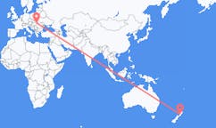 Flyrejser fra Palmerston North, New Zealand til Debrecen, Ungarn