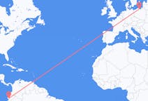 Lennot Guayaquilista Gdańskiin