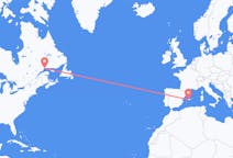 Flyreiser fra Sept-Îles, Canada til Palma, Spania