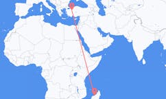Flyrejser fra Mahajanga, Madagaskar til Eskişehir, Tyrkiet