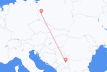 Flyreiser fra Zielona Góra, Polen til byen Niš, Serbia