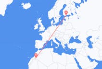 Flights from Tindouf to Helsinki