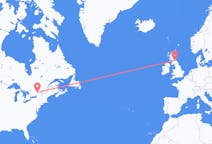 Flyreiser fra Ottawa, til Edinburgh