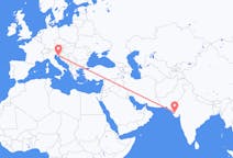 Flyreiser fra Kandla, India til Rijeka, Kroatia