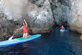 Santorini Stand-Up Paddel och Snorkel Äventyr