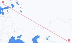 Flyrejser fra Almaty til Tampere