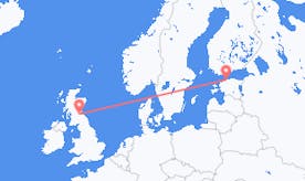 Flights from Scotland to Estonia