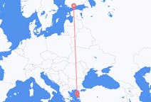 Flights from Chios to Tallinn