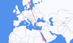 Flyreiser fra Asmara, til Norrköping