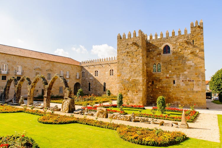 Photo of Santa Barbara gardens of Braga, Portugal.