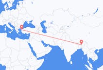 Flüge von Guwahati, Indien nach Edremit, die Türkei