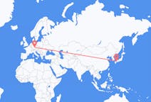 Flug frá Hiroshima, Japan til Nürnberg, Þýskalandi