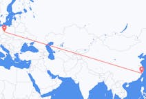 Рейсы из Вэньчжоу, Китай в Зелёну-Гуру, Польша