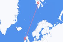 Flyreiser fra Svalbard, til Kincasslagh