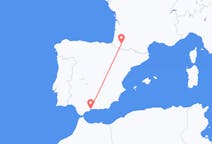 Vluchten van Pau, Frankrijk naar Malaga, Spanje