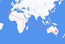 Voli da Griffith, Australia a Santa Cruz di Tenerife, Spagna