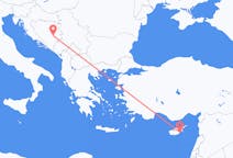 Flüge von Larnaka, nach Sarajevo