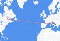Flyreiser fra Saguenay, til Roma