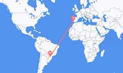 브라질 구아라푸아바에서 출발해 포르투갈 파로 지구로(으)로 가는 항공편
